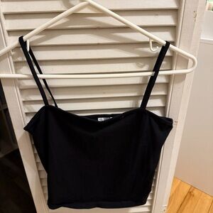 H&M Elegant Black Camisole